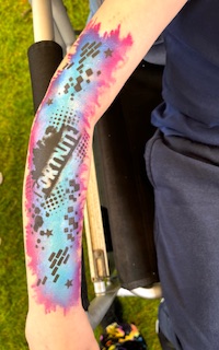 Fortnite arm tattoo sleeve